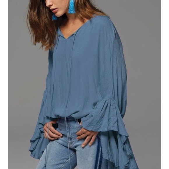 Elan Tops - Elan Clothing Off the Shoulder Boho Top